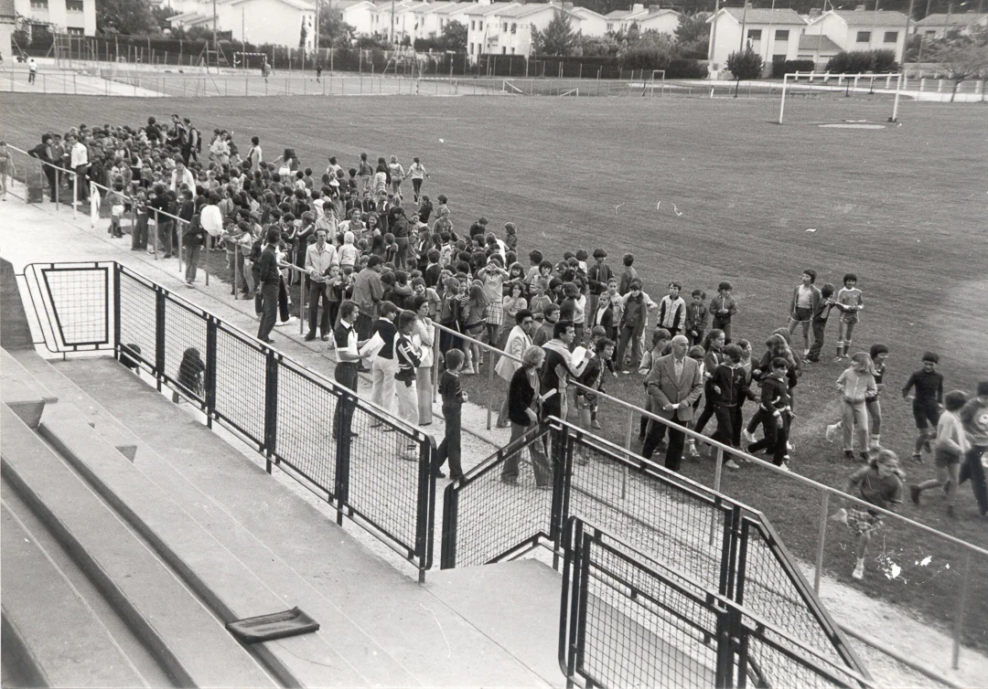 Le stade du Haillan avant 1983 — installations sportives de l'ASH
